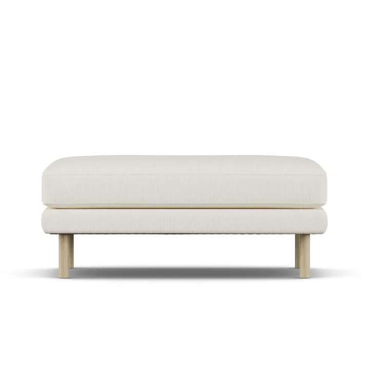 Bredhult footstool - Jump Off White 1954-white-oiled oak - 1898