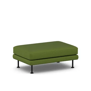 Bredhult footstool - Luiza Green 3975-black steel - 1898