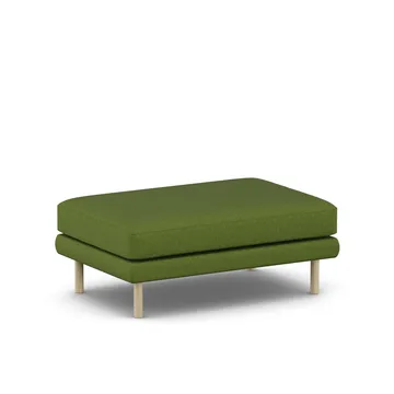 Bredhult footstool - Luiza Green 3975-white-oiled oak - 1898