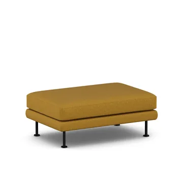 Bredhult footstool - Luiza Mustard 3972-black steel - 1898