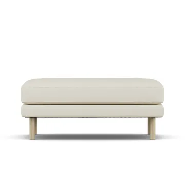 Bredhult footstool - Oslo Nature 1540-white-oiled oak - 1898