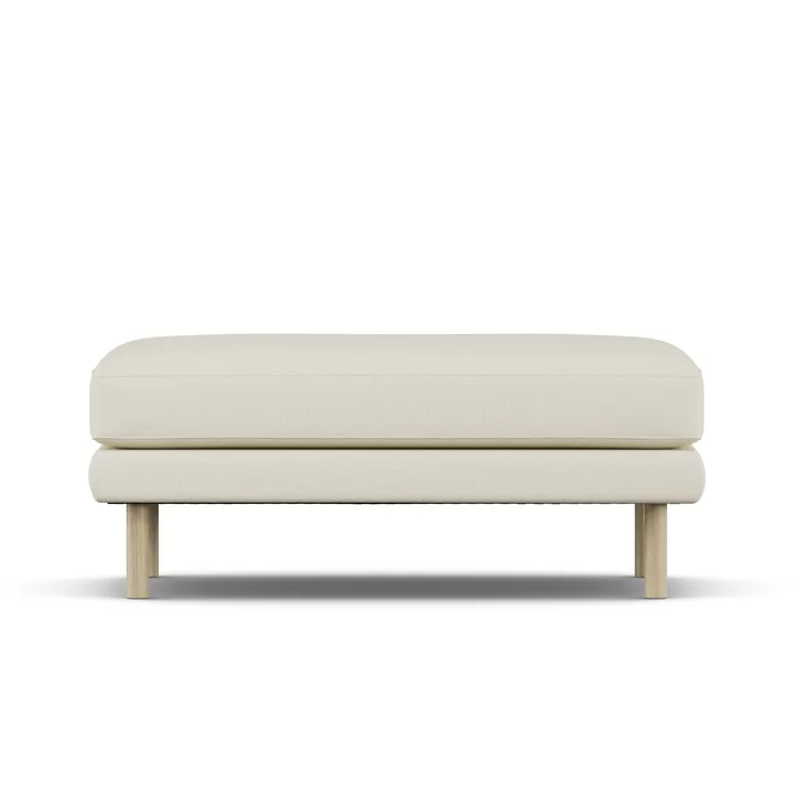 Bredhult footstool - Oslo Nature 1540-white-oiled oak - 1898