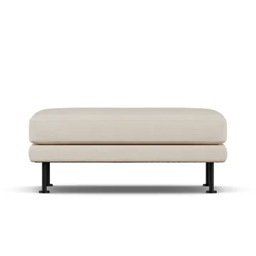 Bredhult footstool - Same Beige 6670-black steel - 1898