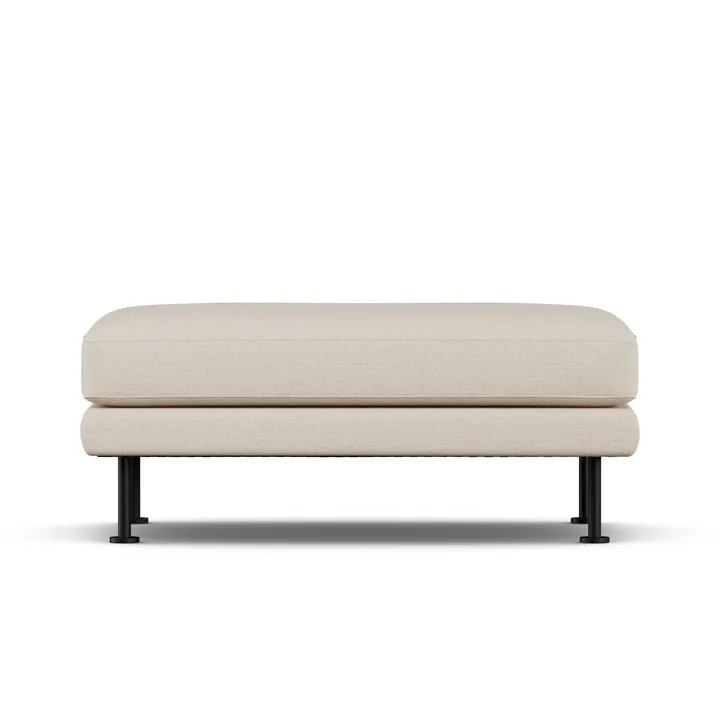 Bredhult footstool - Same Beige 6670-black steel - 1898