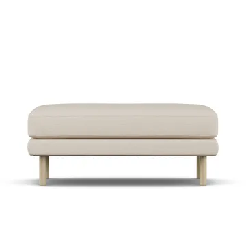 Bredhult footstool - Same Beige 6670-white-oiled oak - 1898