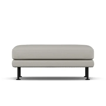 Bredhult footstool - Same Grey 6673-black steel - 1898
