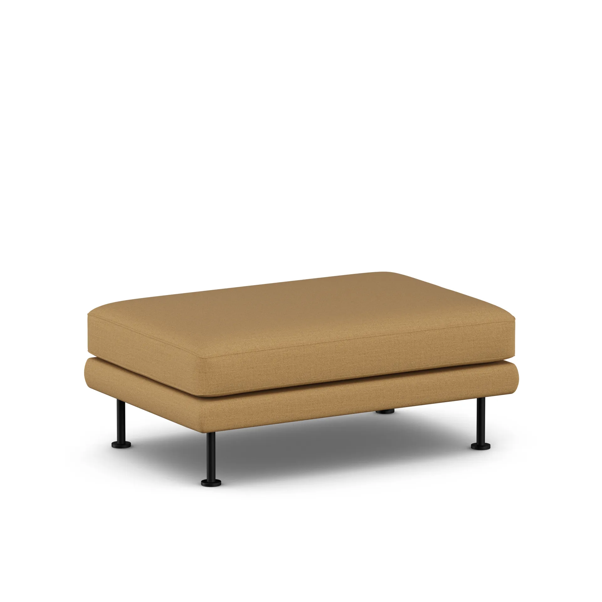 Bredhult footstool, Same Ochre 6676-black steel 1898