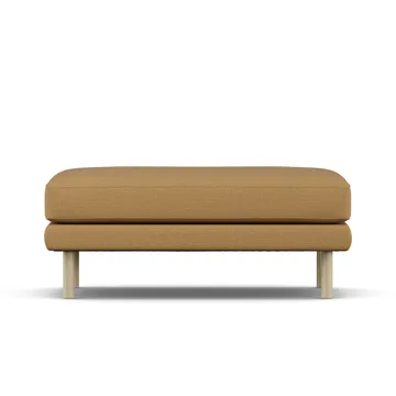 Bredhult footstool - Same Ochre 6676-white-oiled oak - 1898