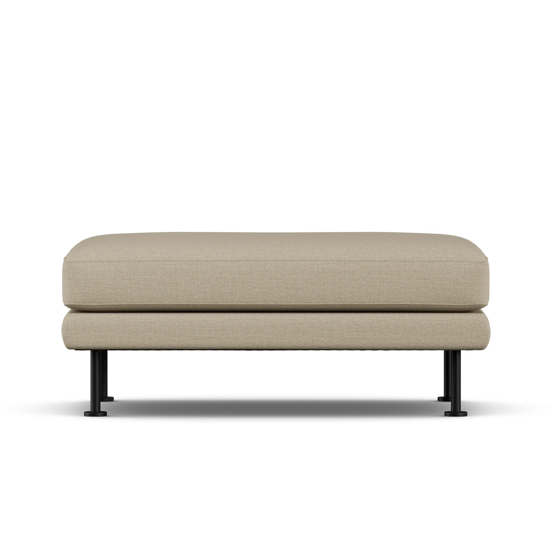 Bredhult footstool, Same Sand 6672-black steel 1898