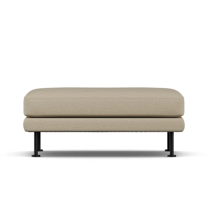 Bredhult footstool - Same Sand 6672-black steel - 1898