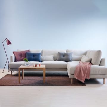 Bredhult modul sofa A1 - Fabric alaska 0191 anthracite. White oiled oak legs - 1898