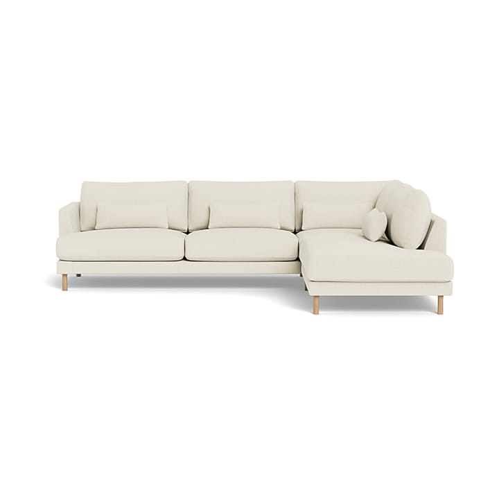 Bredhult modul sofa A1 White oiled Oak leg, Jump off-white 1898