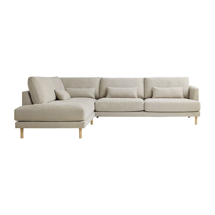 Bredhult modul sofa A2 White oiled Oak leg - Bern 0341 Beige - 1898