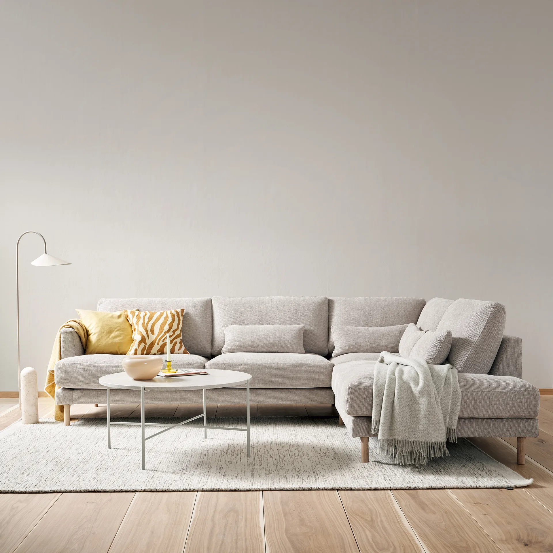 Bredhult sofa, Bern 0341 Beige 1898