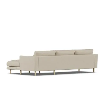 Bredhult sofa - Bern Beige 0341-white-oiled oak, 2,5-seater C1 - 1898