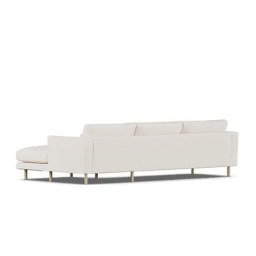 Bredhult sofa - Caleido Beige 9600-white-oiled oak, 2,5-seater C1 - 1898