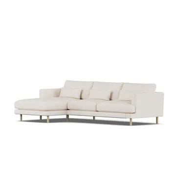 Bredhult sofa - Caleido Beige 9600-white-oiled oak, 2,5-seater C2 - 1898