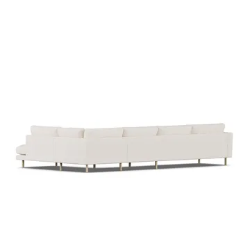Bredhult sofa - Caleido Beige 9600-white-oiled oak, 4-seater B1 - 1898