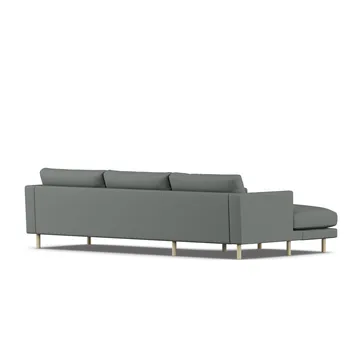 Bredhult sofa - Caleido Grey 1240-white-oiled oak, 2,5-seater C2 - 1898