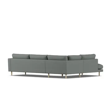 Bredhult sofa - Caleido Grey 1240-white-oiled oak, 3-seater A2 - 1898