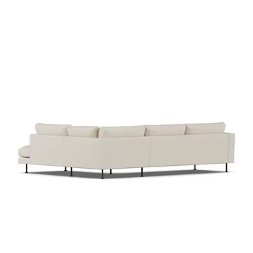 Bredhult sofa - Jump Beige 1956-black steel, 3-seater A1 - 1898