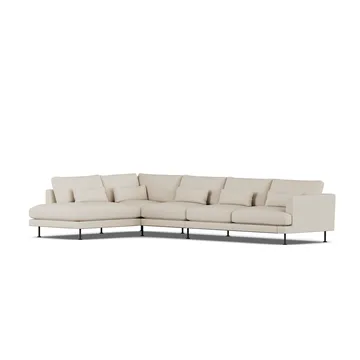 Bredhult sofa - Jump Beige 1956-black steel, 4-seater B2 - 1898