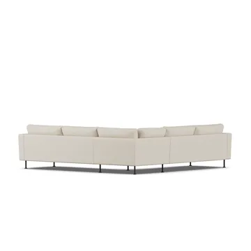 Bredhult sofa - Jump Beige 1956-black steel, corner sofa F - 1898