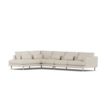 Bredhult sofa - Jump Beige 1956-white-oiled oak, 4-seater B2 - 1898