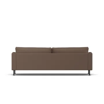 Bredhult sofa - Jump Brown 1955-black steel, 3-seater - 1898