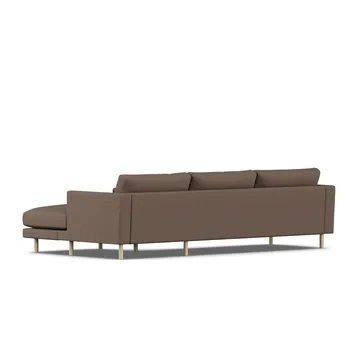 Bredhult sofa - Jump Brown 1955-white-oiled oak, 2,5-seater C1 - 1898