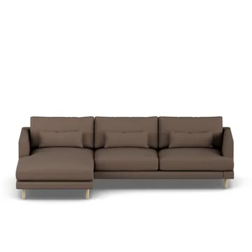 Bredhult sofa - Jump Brown 1955-white-oiled oak, 2,5-seater C2 - 1898