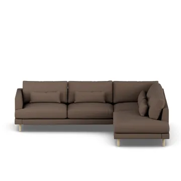 Bredhult sofa - Jump Brown 1955-white-oiled oak, 3-seater A1 - 1898