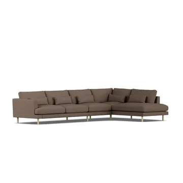 Bredhult sofa - Jump Brown 1955-white-oiled oak, 4-seater B1 - 1898
