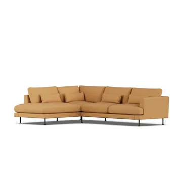 Bredhult sofa - Jump Honey 1959-black steel, 3-seater A2 - 1898