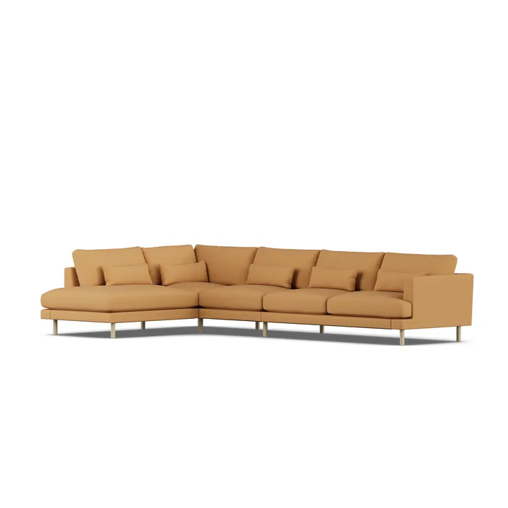 Bredhult sofa - Jump Honey 1959-white-oiled oak, 4-seater B2 - 1898