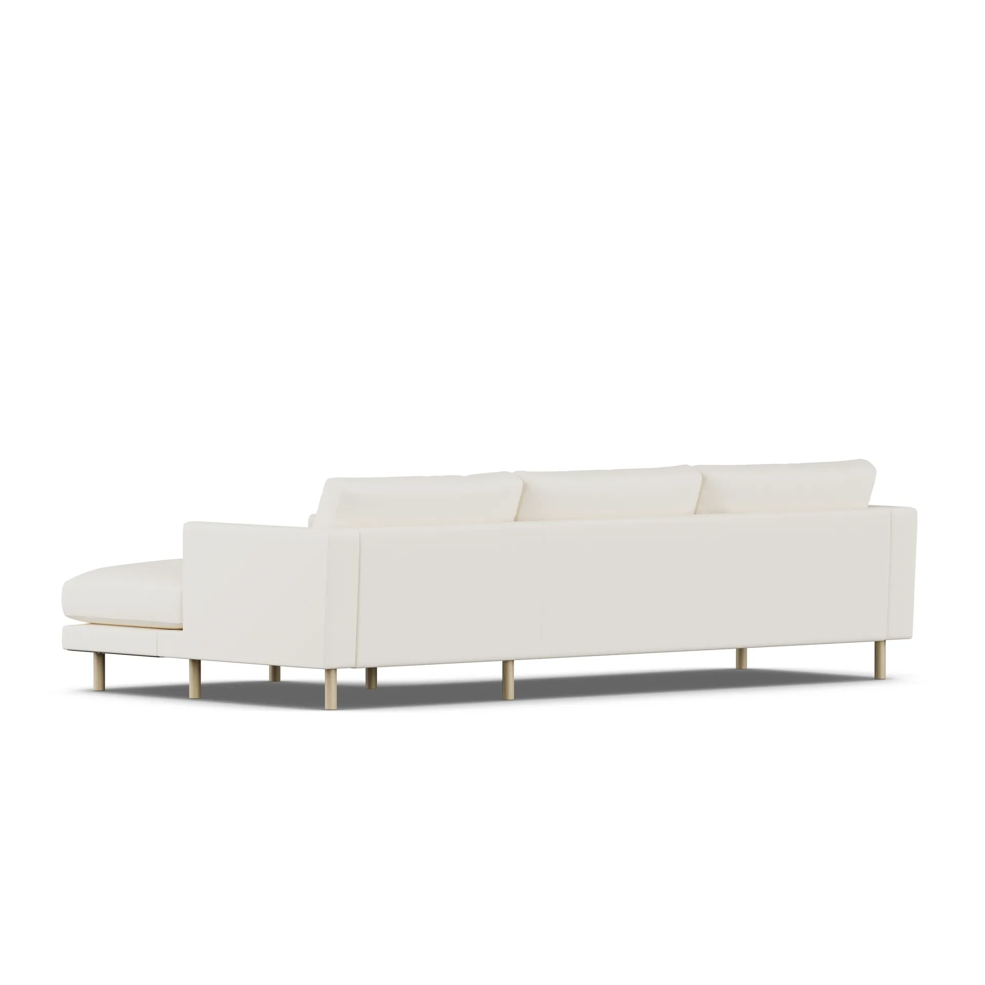 Bredhult sofa, Jump Off White 1954-white-oiled oak, 2,5-seater C1 1898