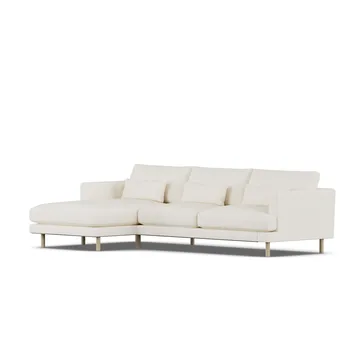 Bredhult sofa - Jump Off White 1954-white-oiled oak, 2,5-seater C2 - 1898