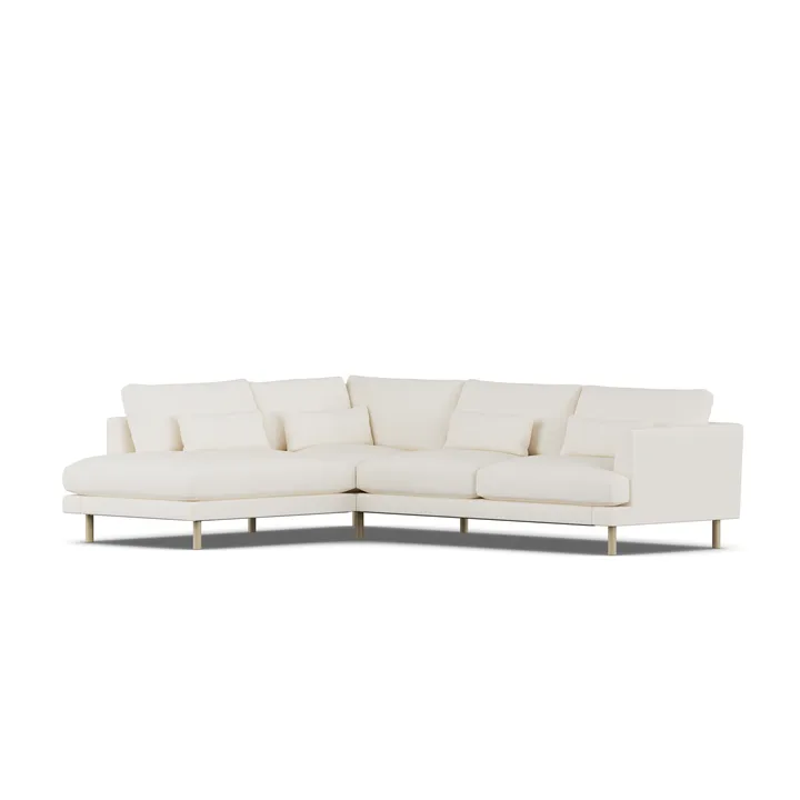 Bredhult sofa - Jump Off White 1954-white-oiled oak, 3-seater A2 - 1898