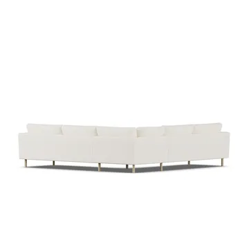 Bredhult sofa - Jump Off White 1954-white-oiled oak, corner sofa F - 1898