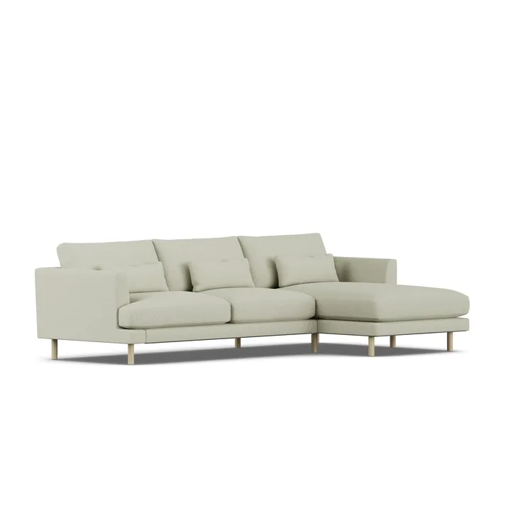 Bredhult sofa - Luiza Beige 3981-white-oiled oak, 2,5-seater C1 - 1898