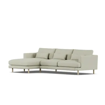 Bredhult sofa - Luiza Beige 3981-white-oiled oak, 2,5-seater C2 - 1898