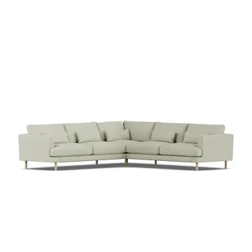 Bredhult sofa - Luiza Beige 3981-white-oiled oak, corner sofa F - 1898