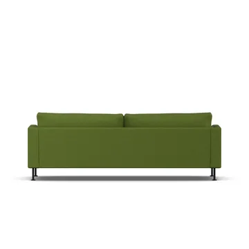 Bredhult sofa - Luiza Green 3975-black steel, 3-seater - 1898
