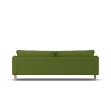 Bredhult sofa - Luiza Green 3975-white-oiled oak, 3-seater - 1898