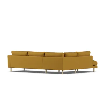 Bredhult sofa - Luiza Mustard 3972-white-oiled oak, 3-seater A2 - 1898