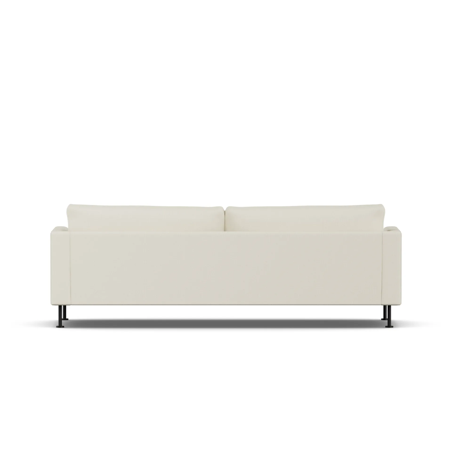 Bredhult sofa, Oslo Nature 1540-black steel, 3-seater 1898