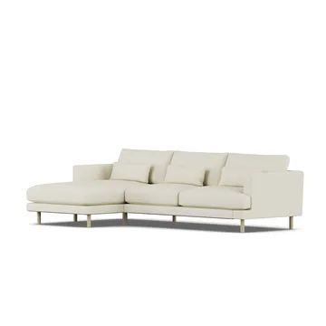 Bredhult sofa - Oslo Nature 1540-white-oiled oak, 2,5-seater C2 - 1898