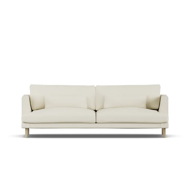 Bredhult sofa - Oslo Nature 1540-white-oiled oak, 3-seater - 1898