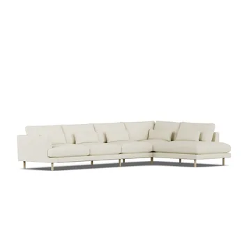 Bredhult sofa - Oslo Nature 1540-white-oiled oak, 4-seater B1 - 1898
