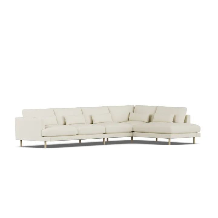 Bredhult sofa - Oslo Nature 1540-white-oiled oak, 4-seater B1 - 1898